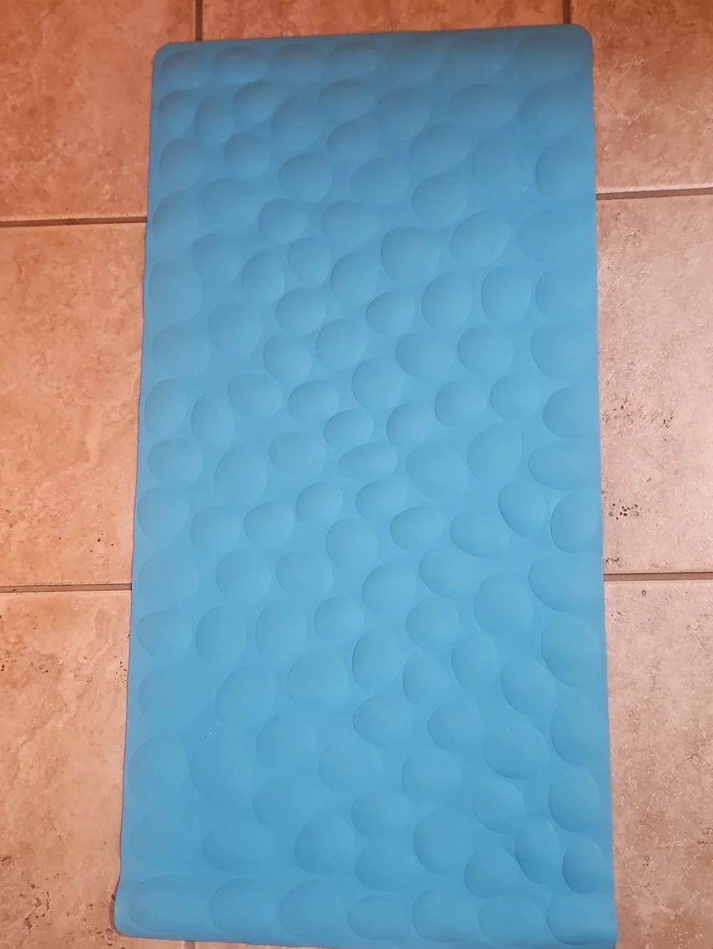 Blue Non-Slip Bath Mat - Brand